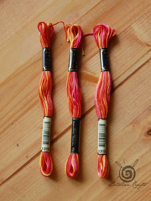 Izšūšanas diegs Anchor Stranded Cotton multicolor, 100% kokvilna, 8m, #01315