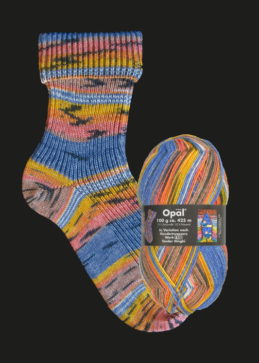 OPAL 4-diegu Hundertwasser II kolekcija 100g #2103 "Maiga laiva"