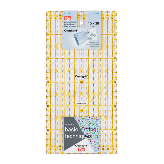 Universal ruler 15 x 30 cm