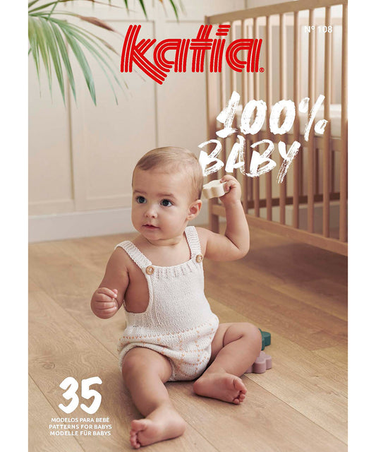 Katia Baby 108 pavasaris / vasara- rokdarbu žurnāls, adīšana / tamborēšana, ENG