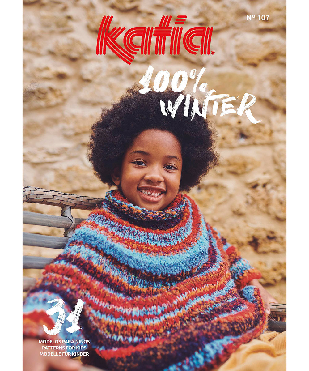 Katia Kids Magazine 107 - rudens / ziema - rokdarbu žurnāls, adīšana / tamborēšana, ENG