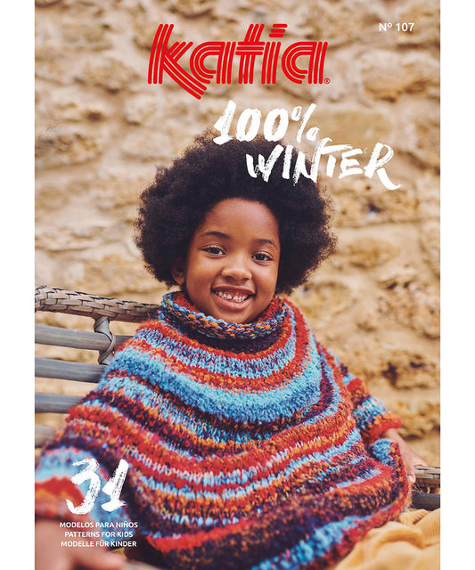 Katia Kids Magazine 107 - rudens / ziema - rokdarbu žurnāls, adīšana / tamborēšana, ENG
