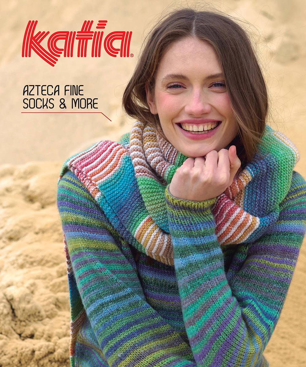 Katia Azteca Fine Socks & More - rokdarbu žurnāls, ENG