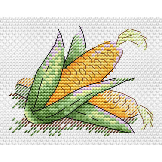 "Kukurūza" - izšūšanas komplekts /MP Studia/ 7x9cm