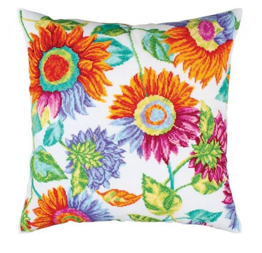 Pillow cover "Music of the Sun II" - embroidery kit /RTO/ 40 x 40 cm