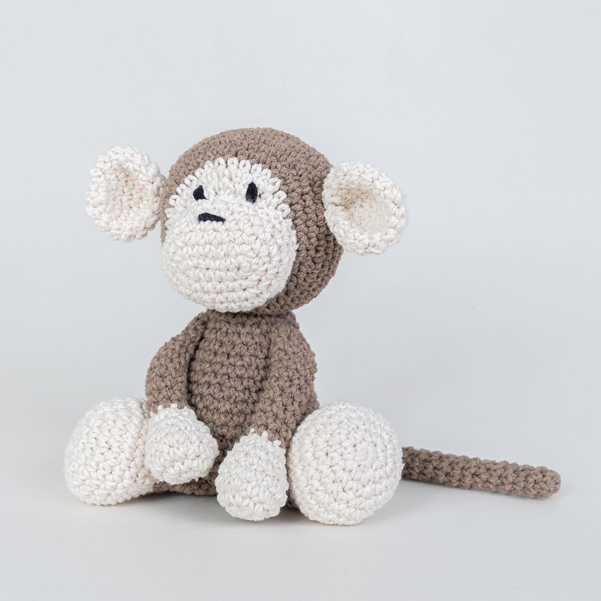 Amigurumi tamborēšanas komplekts "Monkey Mace" /Hooked