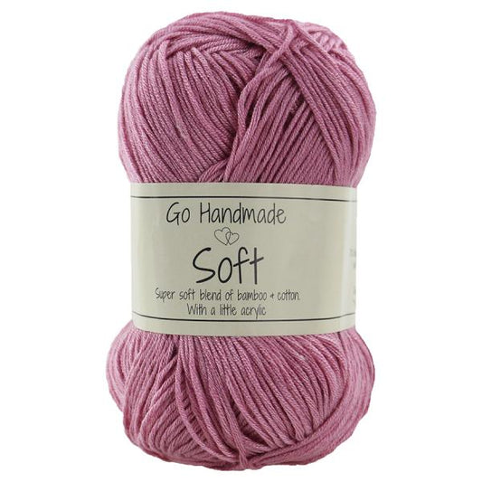 Soft /Go Handmade/ 50g #17325 "Zemeņu piens"