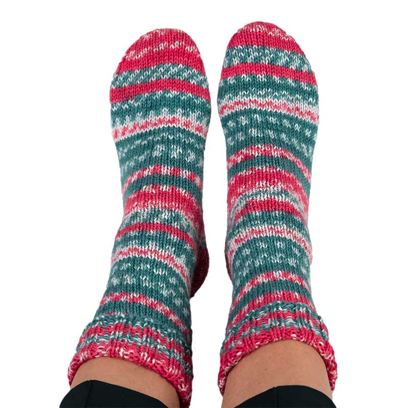 Hot Socks XMAS /Gründl/ 6-diegu zeķu dzija 150g #XMAS-1