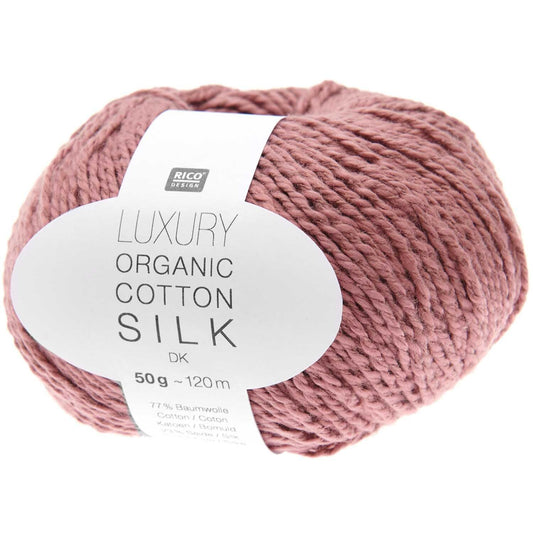 Luxury Organic Cotton Silk dk /Rico Design/ 50g #004 "Oga"