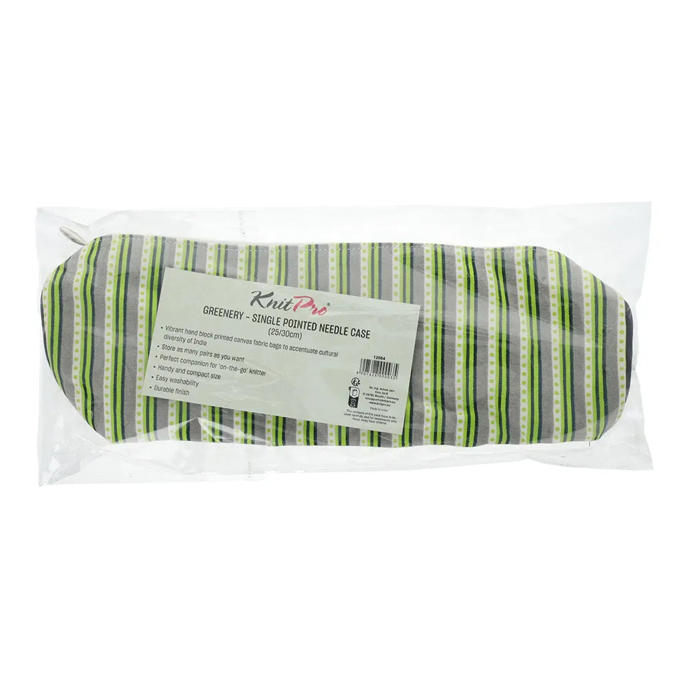 Maciņš adāmadatām GREENERY /KnitPro/ 7.5cm x 32cm