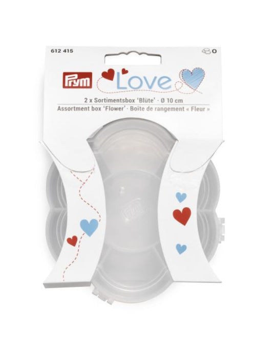 Spiedpogu kastīšu komplekts "Zieds"/ Prym Love