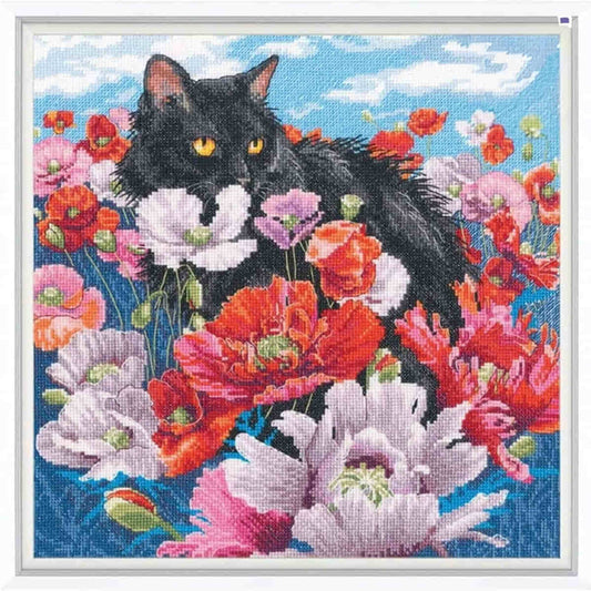 Mīļā vasara! - izšūšanas komplekts /RTO/ 30 x 30 cm