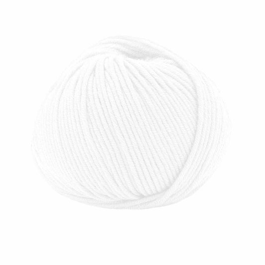 Maxi Soft /Lana Gatto/ 50g #10001 "Balts"
