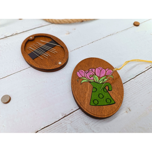 Adatu futlāris TULPES /Kind Fox by Wizardi/ Ø6x8cm