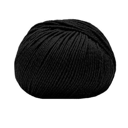 Merinocot /Lana Gatto/ 50g #10008 "Melns"