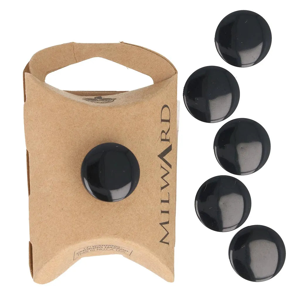 Pogas ar kājiņu, gludas  11 un 16mm /Milward