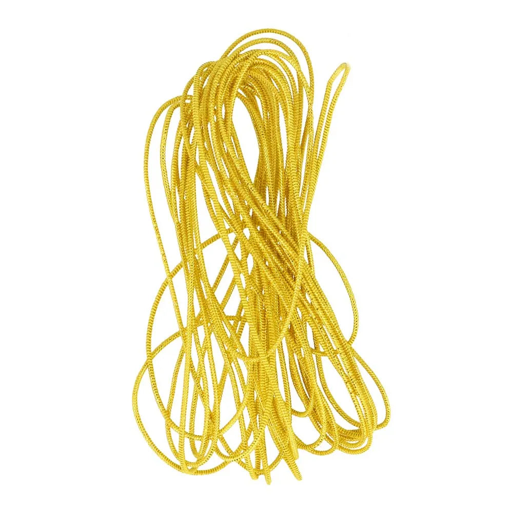 Gumija pērlītēm 1.3mm/ 3.6m - zelta