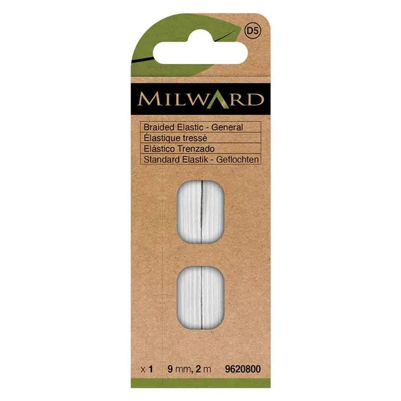 Rubber 9mm/ 2m - white