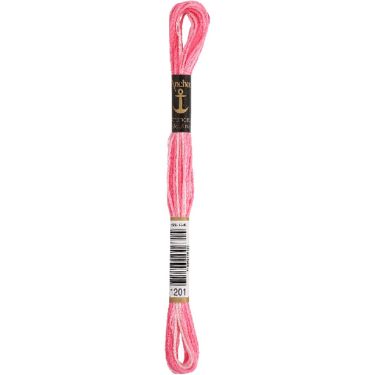 Embroidery thread Anchor Mouline, 100% cotton, 8m, #01201