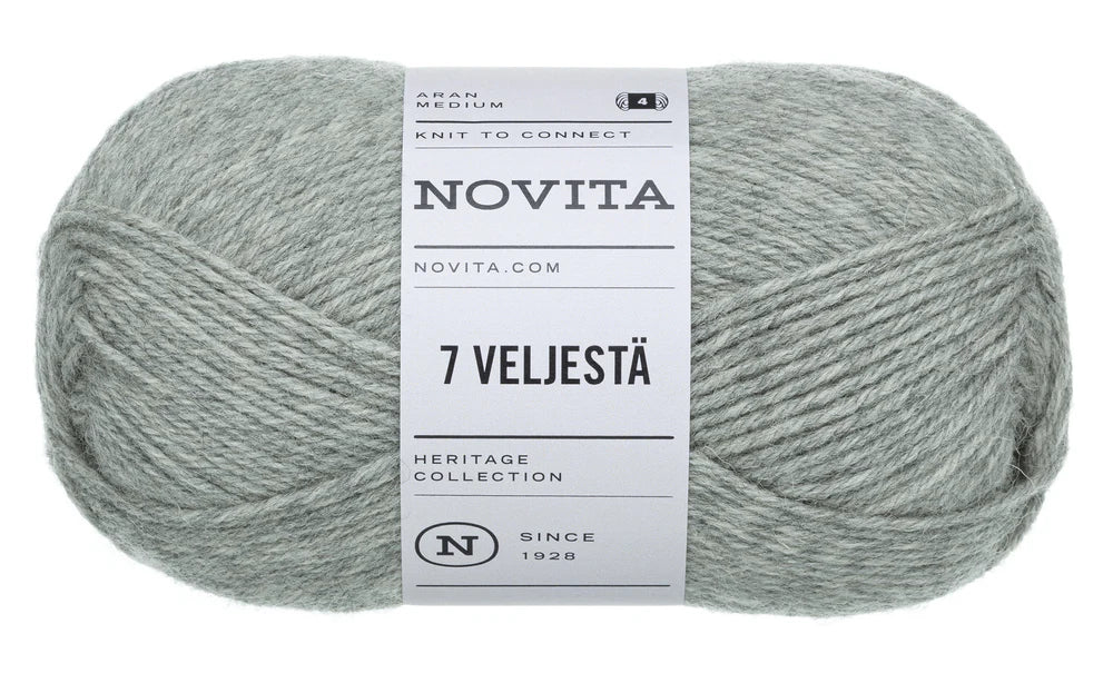7 Brothers - 7 Veljestä /NOVITA/ 8-kordne sokilõng 100g #043 "Kivi"