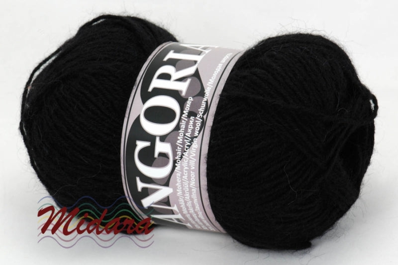 Angoria 6 /Midara/ 100g #999 "Melns"