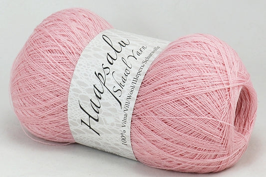 Haapsalu Shawl Yarn /Midara/ NM: 28/2 100g 1400m #766 "Gaiši rozā"