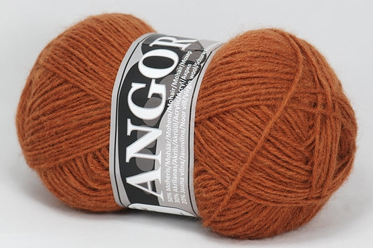 Angoria 6 /Midara/ 100g #125 "Ķieģeļu ruds"