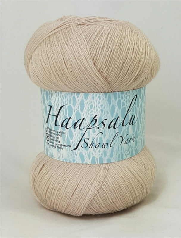 Haapsalu Shawl Yarn /Midara/ NM: 28/2 100g 1400m #855 "Bēšs"
