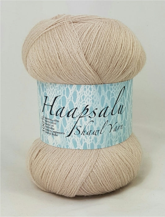 Haapsalu Shawl Yarn /Midara/ NM: 28/2 100g 1400m #855 "Bēšs"