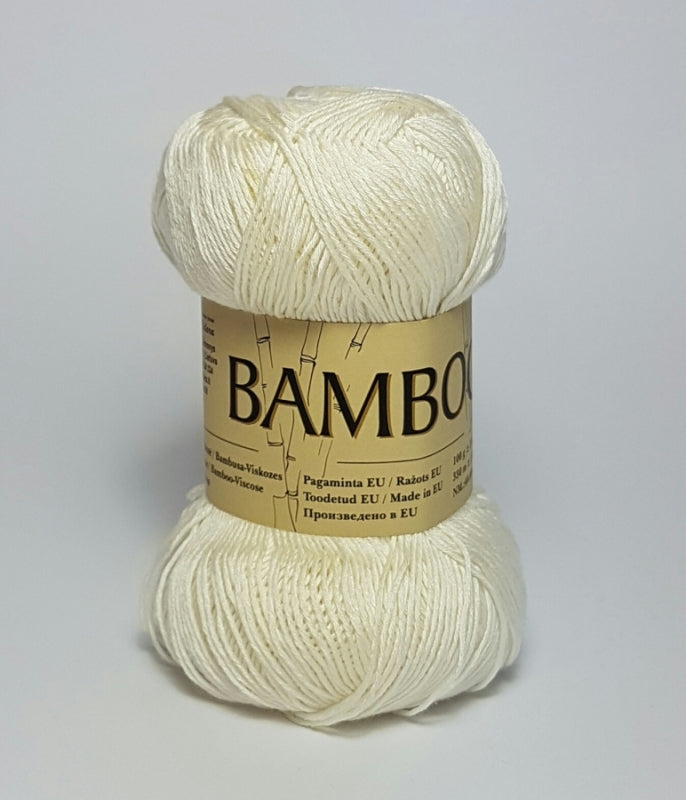 Bamboo /Midara/ 100g #025 "Natural white"