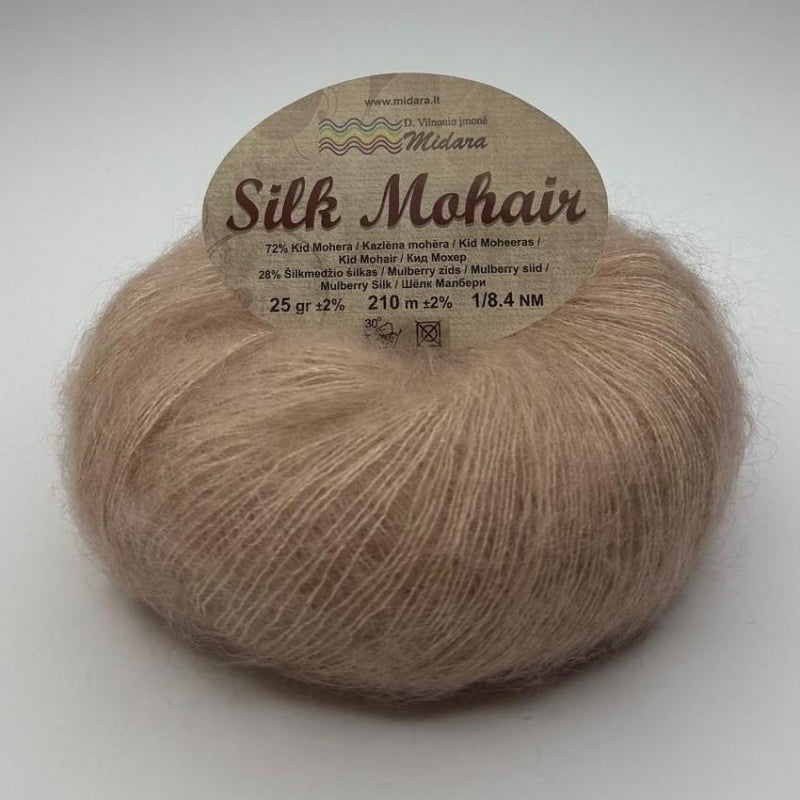 Silk Mohair /Midara/ 25g #886 "Māls"