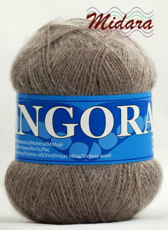 Angora 2 /Midara/ 100g #880 "Gaiši maigi brūns"