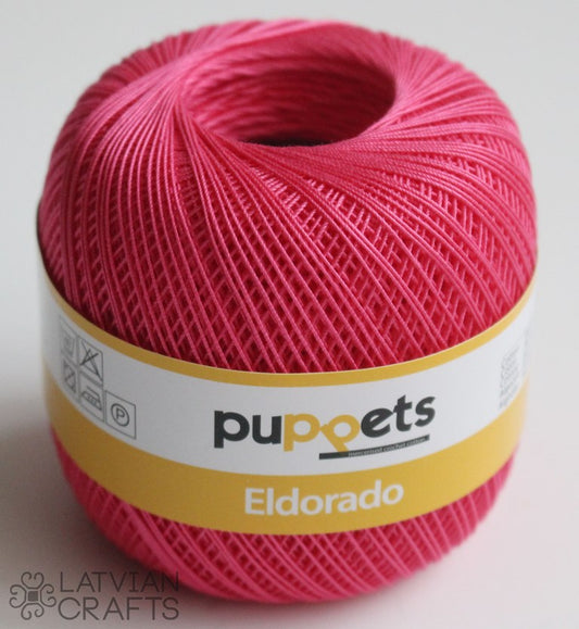 Tambordiegs Eldorado 50g / N.16 #8313 "Neona Rozā" - Noliktavas izpārdošana!