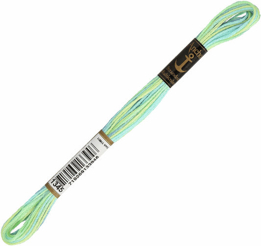 Izšūšanas diegs Anchor Stranded Cotton multicolor, 100% kokvilna, 8m, #01345