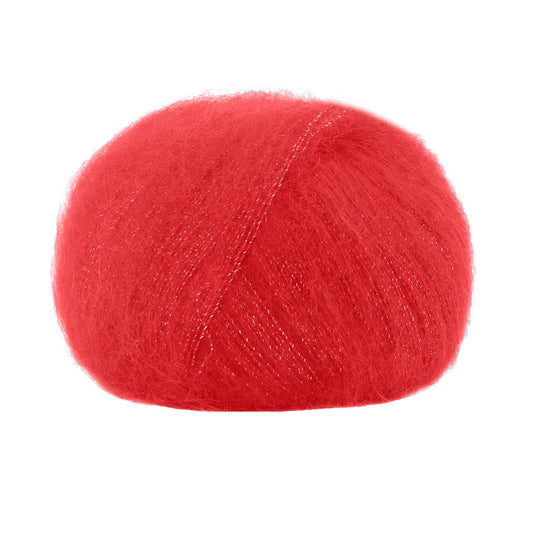 Silk Mohair LUX /Lana Gatto/ 25g #6024 "Koši sarkana"