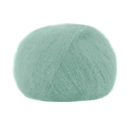 Silk Mohair LUX /Lana Gatto/ 25g #30793 "Piparmētru zaļa"