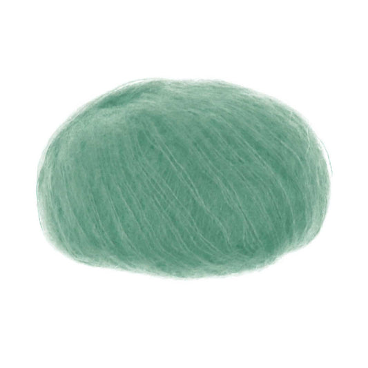 Silk Mohair /Lana Gatto/ 25g #9375 "Tumša piparmetra"