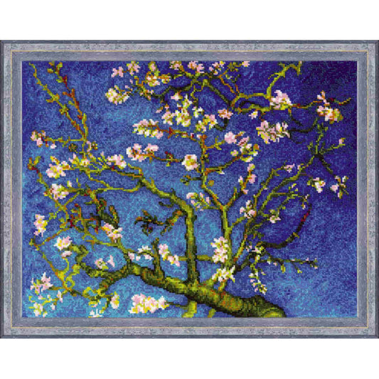 "Ziedošais mandeļu koks" Vincents Van Gogs - izšūšanas komplekts /RIOLIS/ 40 x 30 cm