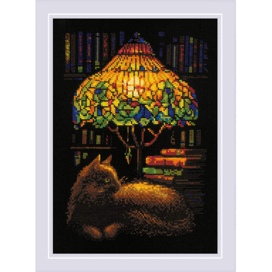 Book Night - embroidery kit /RIOLIS/ 21 x 30 cm