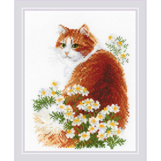 Red Meow - embroidery kit /RIOLIS/ 24 x 30 cm