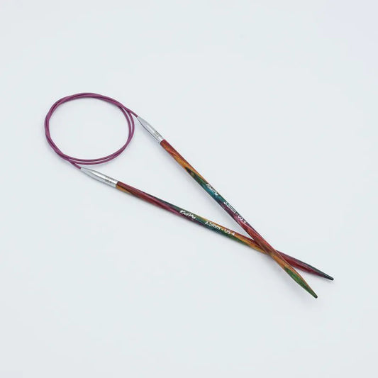 Symfonie 2 koka Apļa adāmadatas 25cm / KnitPro