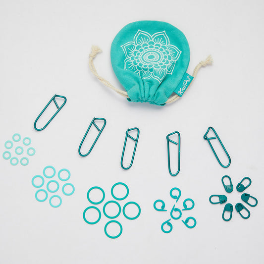 Valdziņu marķieru mega paka "The Mindful Collection" /KnitPro/ 100 gab.