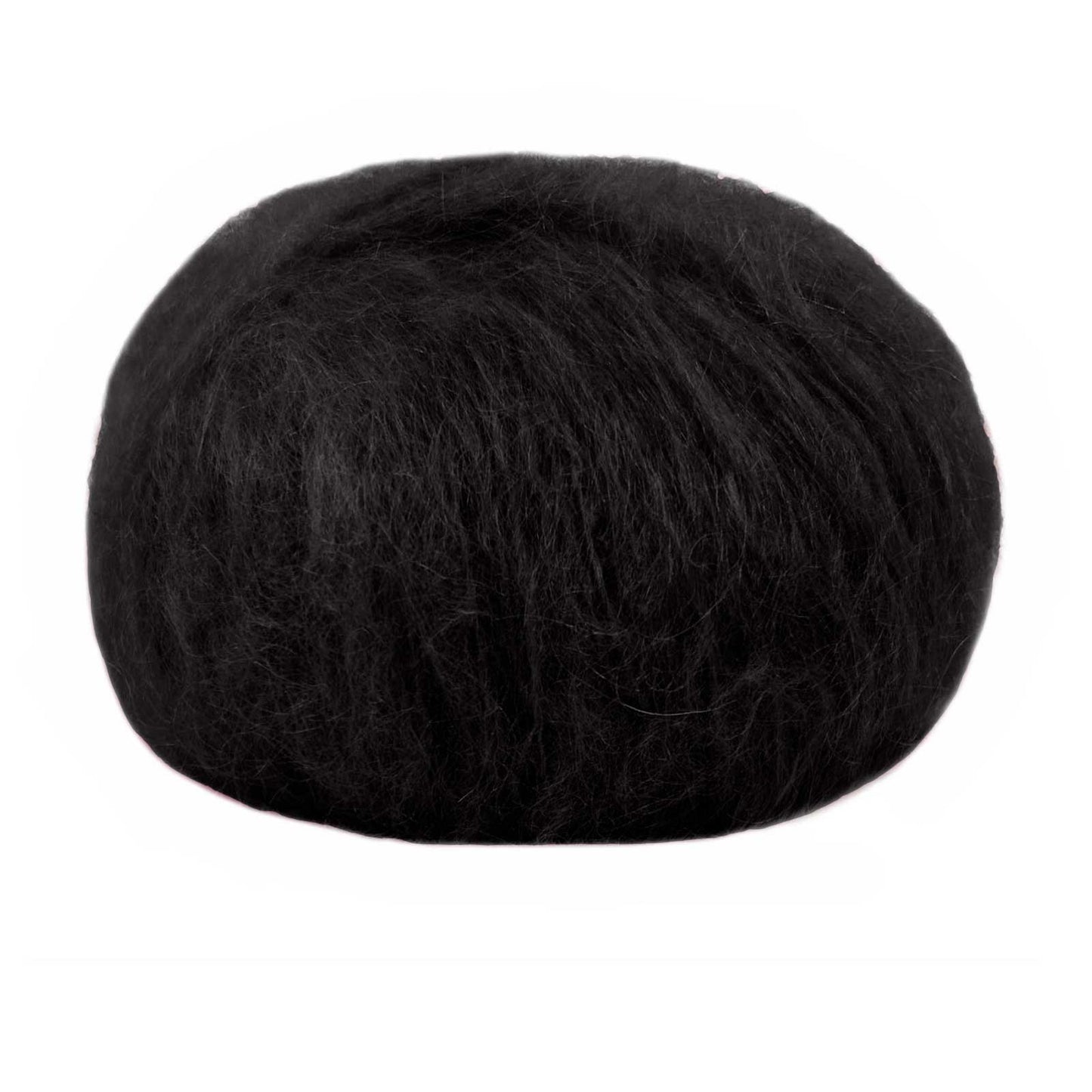 Wool Mohair /Lana Gatto/ 50g #6037 "Melns"