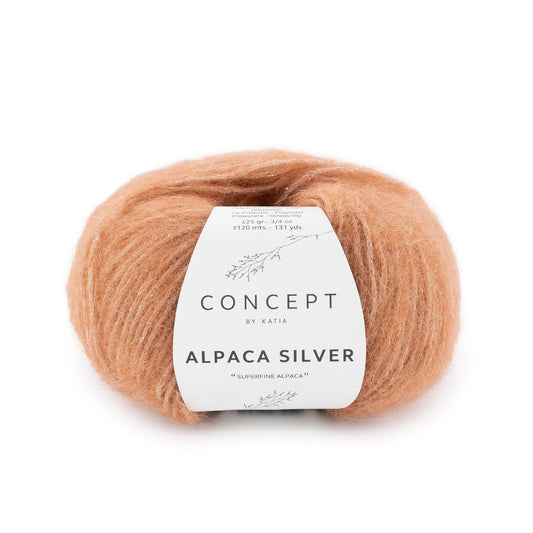 Alpaca Silver /Concept by Katia/ 25 g 120m #282 Varš-Sudrabs