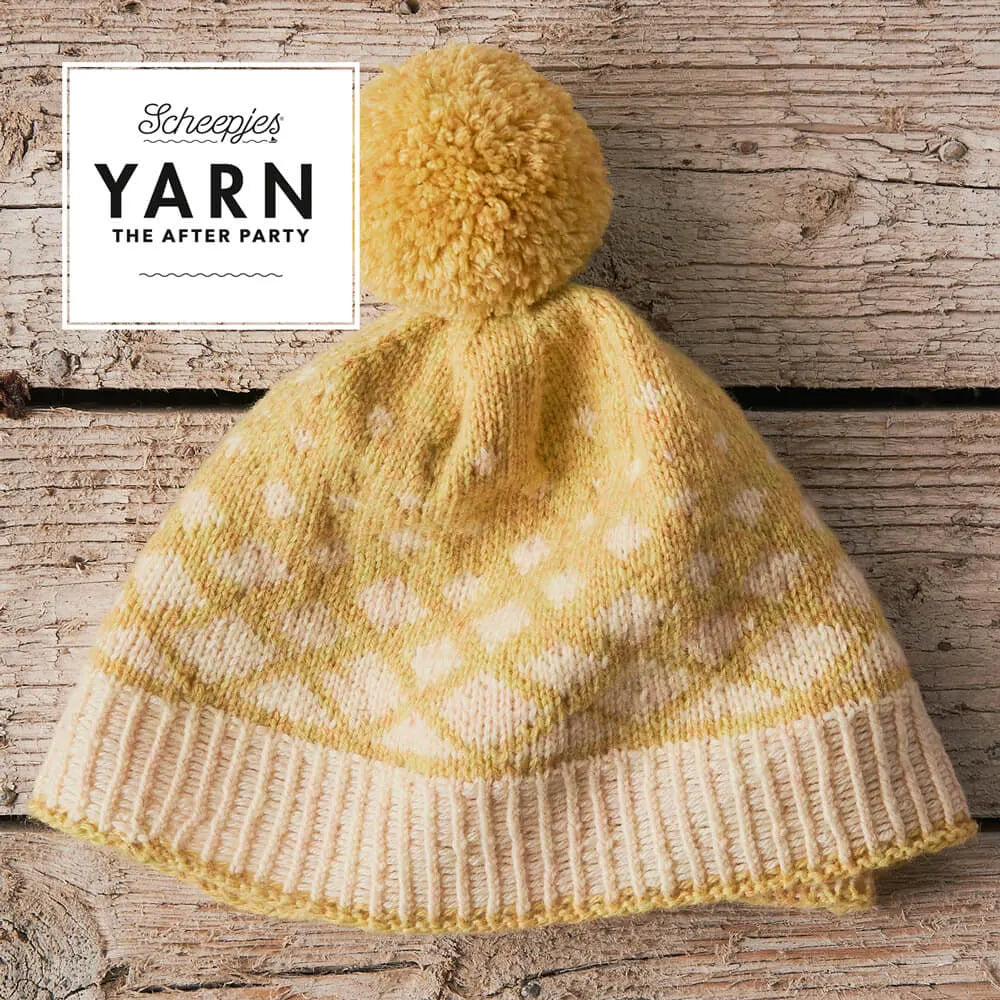 Scheepjes YARN The After Party Nr.66 - cepures adīšanas pamācība "Kindling Hat", ENG