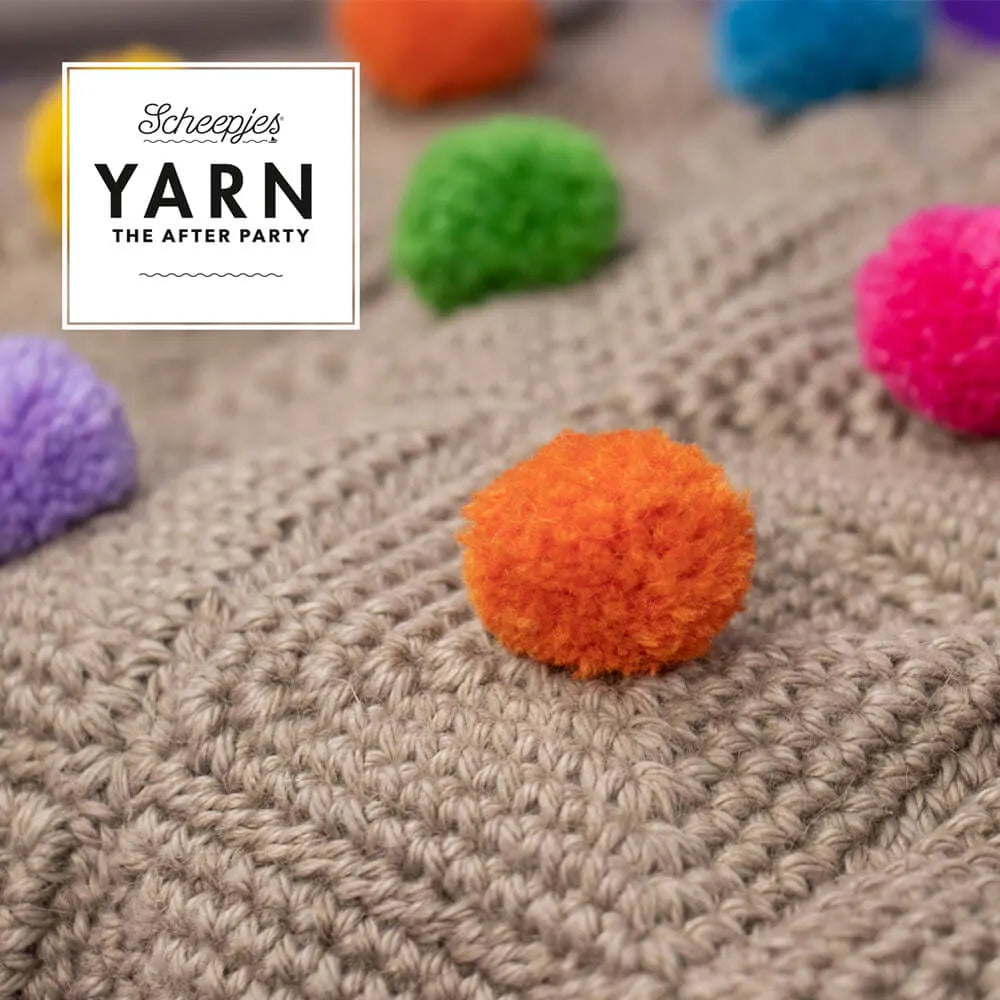 Scheepjes YARN The After Party Nr.97 - somas tamborēšanas pamācība "Polka Pop Tote", ENG