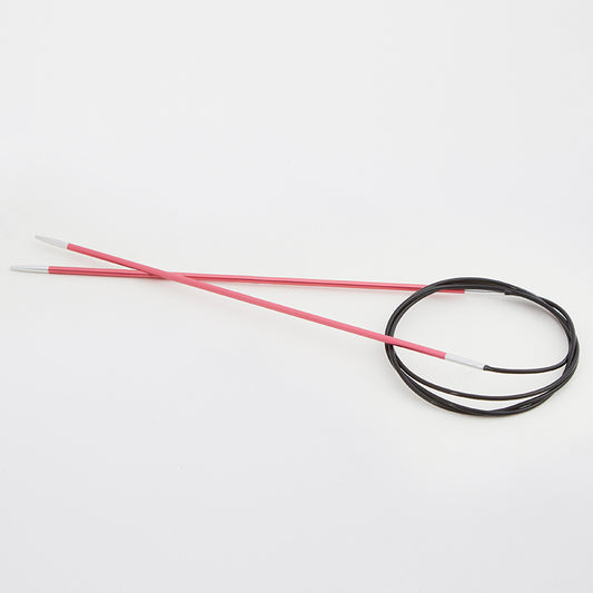 Zing alumīnija Apļa adāmadatas 150cm / KnitPro