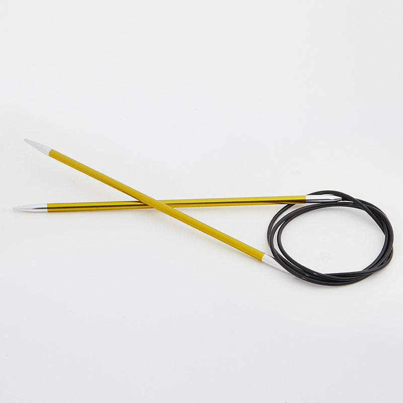 Zing alumīnija Apļa adāmadatas 100cm / KnitPro
