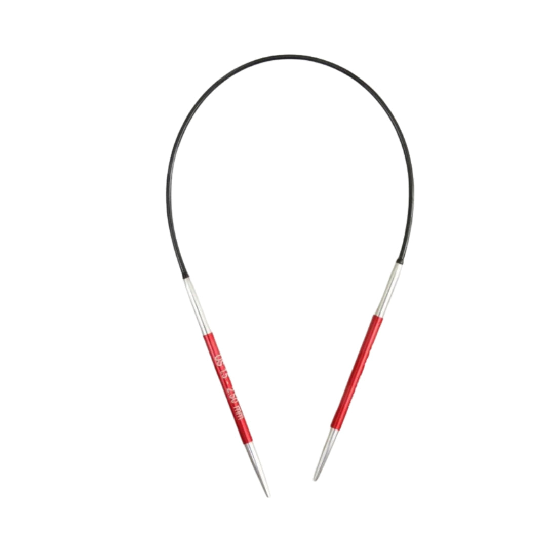 Zing alumīnija Apļa adāmadatas 22.5cm / KnitPro